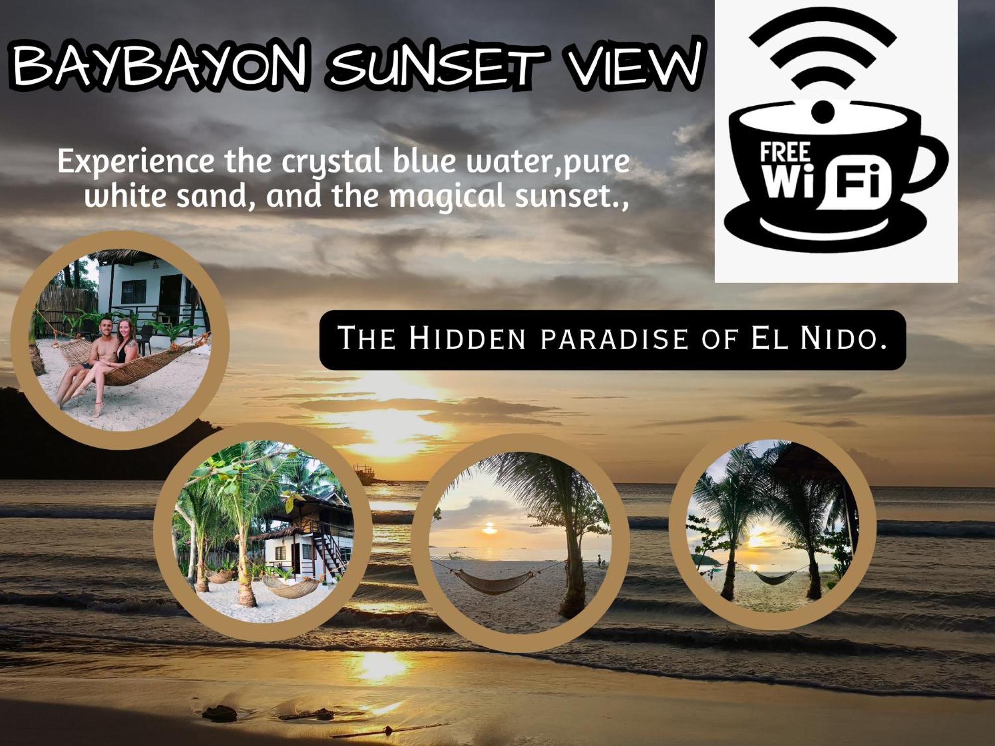 Baybayon Sunset View Bed & Breakfast El Nido Eksteriør bilde